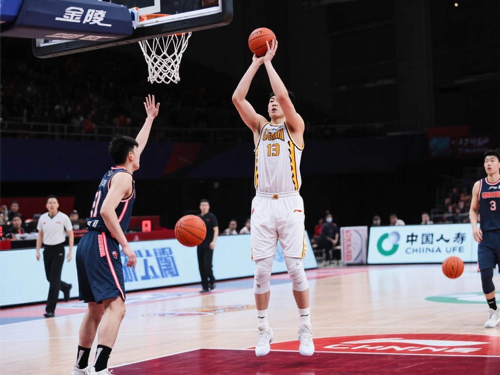李炎哲首节爆发，中投再得手，6分3板3帽助队领先10分