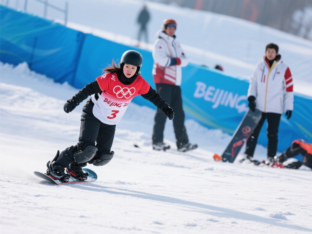 武绍桐成功闯入女子单板滑雪U型场地技巧决赛