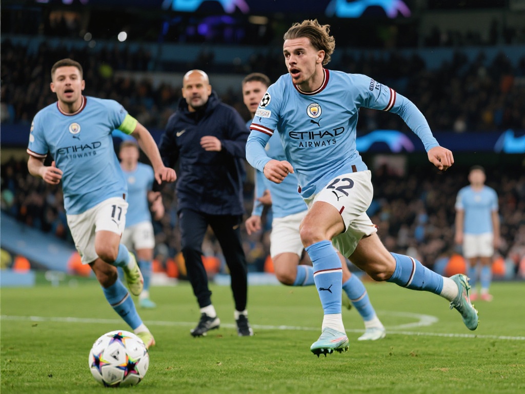 格拉利什精彩破门助曼城主场完胜莱斯特城